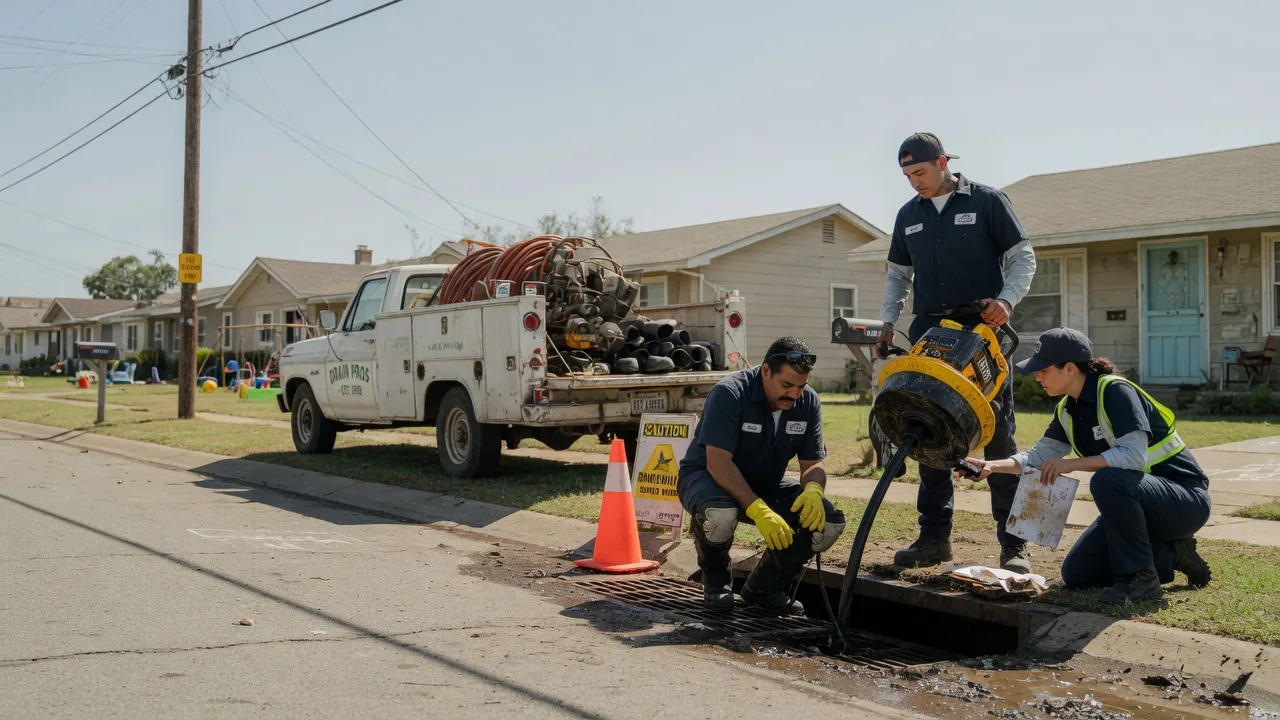 Drain Cleaning in Larue, TX near me